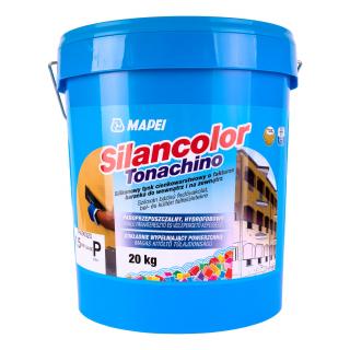 Tynk silikonowy MAPEI SILANCOLOR TONACHINO 1,5 mm 20kg