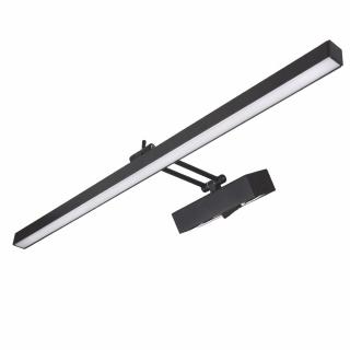 Kinkiet LED łazienkowy nad lustro 14W 60cm czarny