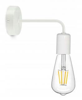 Kinkiet ścienny prosty stały LOFT edison 1x E27