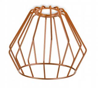 Klosz druciany METAL do lamp na E27 LOFT BRYLANT