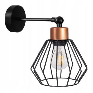 Lampa kinkiet ścienny regulowany loft brylant LED