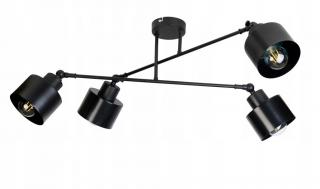 LAMPA sufitowa żyrandol regulowany LOFT ruch 4 E27