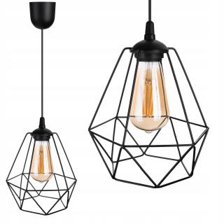 LAMPA WISZĄCA ZWIS żyrandol sufiowa loft BRYLANT 1