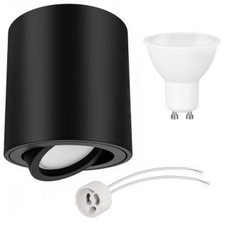 OPRAWA NATYNKOWA TUBA RUCHOMA Alu LED GU10 6W