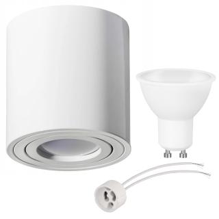 OPRAWA NATYNKOWA TUBA RUCHOMA ALU LED GU10 7W