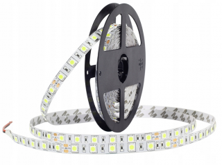 TAŚMA listwa 300 LED 5050 SMD 5m neutralna IP20