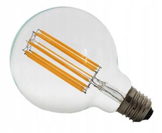 Żarówka E27 G95 filament LED 8W DEKORACYJNA KULA