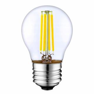 Żarówka E27 LED FILAMENT G45 4W EDISON BIAŁA ZIMNA