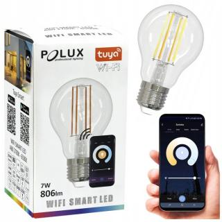 Żarówka LED FILAMENT E27 A60 7W na Smart TUYA WiFi