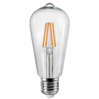 Żarówka LED filament E27 ST64 10W retro ciepła