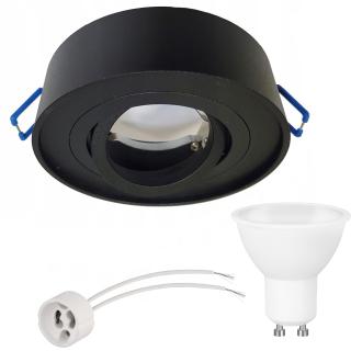 Zestaw OPRAWA TUBA podtynkowa 3cm Ruch LED GU10 5W