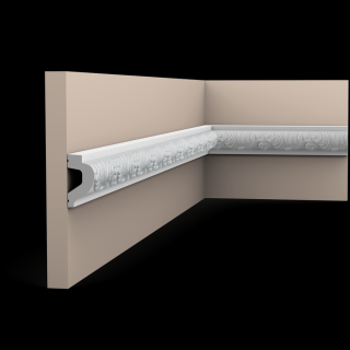 Listwa ścienna zdobiona elastyczna P3020F 200cm