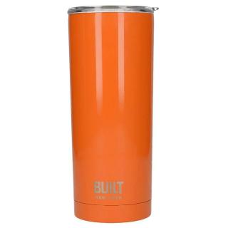 BUILT Vacuum Insulated Stalowy kubek termiczny z izolacją próżniową 0,6 l (Orange)