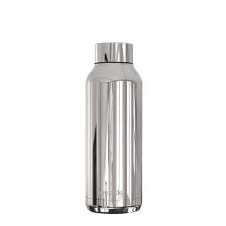 Butelka termiczna Quokka Solid ze stali nierdzewnej 510 ml (Sleek Silver)