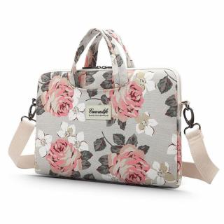 CANVASLIFE BRIEFCASE TORBA NA LAPTOP 13-14 WHITE ROSE