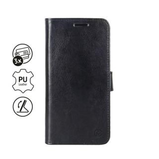 Crong Booklet Wallet etui iPhone 11 Pro Max z kieszeniami + funkcja podstawki (czarny)