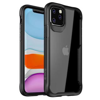 Crong Hybrid Clear Cover Etui do iPhone 11 Pro (czarny)