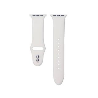 Crong Liquid Pasek do smartwatch Apple Watch 38/40mm (biały)