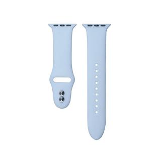 Crong Liquid Pasek do smartwatch Apple Watch 38/40mm (błękitny)