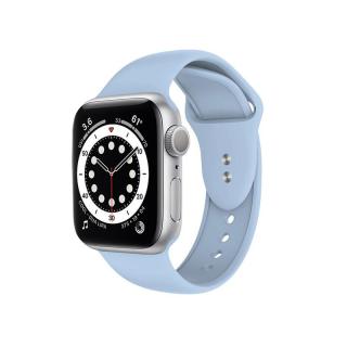 Crong Liquid Pasek do smartwatch Apple Watch 42/44mm (błękitny)