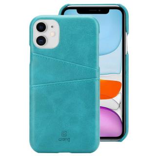 Crong Neat Cover etui ekoskóra na iPhone 11 Pro z kieszeniami (zielony)