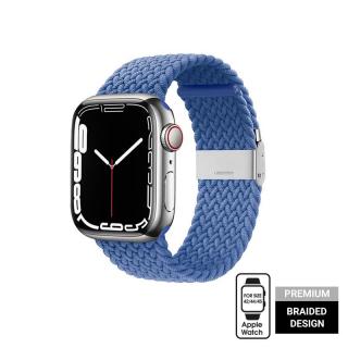 Crong Wave Band Pleciony pasek do Apple Watch 42/44/45 mm (niebieski)