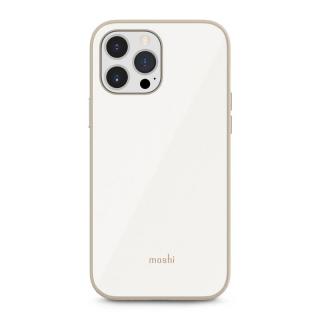 Etui Moshi iGlaze Slim Hardshell do iPhone 13 Pro Max (system SnapTo) (Pearl White)