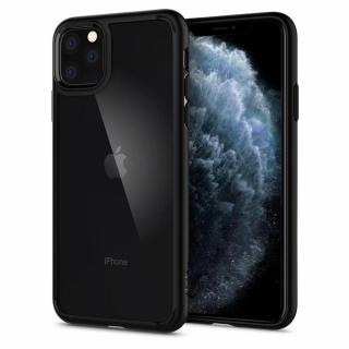 Etui Spigen Ultra Hybrid na iPhone 11 Pro Max czarna ramka