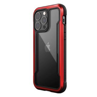 Etui X-Doria Raptic Shield Pro na iPhone 13 PRO (Anti-bacterial) czerwone