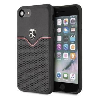 Ferrari Victory Skórzane etui iPhone 8 / 7 (czarny)