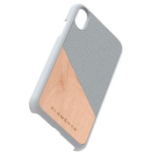 Nordic Elements Original Hel - etui iPhone XR z drewnem klonowym (jasny szary)