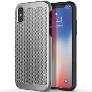 Obliq Slim Meta - etui ochronne iPhone X (srebrne)