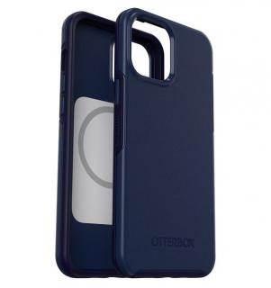 OtterBox Symmetry Plus etui na iPhone 12/12 Pro kompatybilna z MagSafe (Navy Captain Blue)