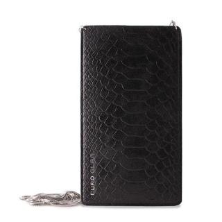 PURO GLAM Chain - Etui uniwersalne do smartfonów XL (czarny)