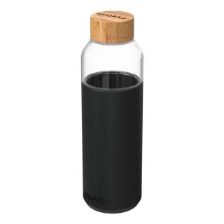 Quokka Flow Butelka na wodę ze szkła 660 ml (Black)