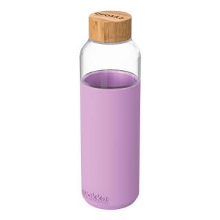 Quokka Flow Butelka na wodę ze szkła 660 ml (Lilac)