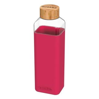 Quokka Storm Butelka na wodę ze szkła 700 ml (Maroon)