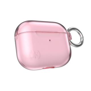 Speck Presidio Clear Etui do Apple AirPods 3 z ochroną antybakteryjną Microban (Icy Pink)