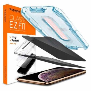 SZKŁO HARTOWANE SPIGEN ALM GLASS.TR NA EKRAN IPHONE 11 PRIVACY