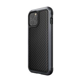 X-Doria Raptic Lux pancerne etui aluminiowe na iPhone 12 Pro Max (Drop test 3m) Black Carbon