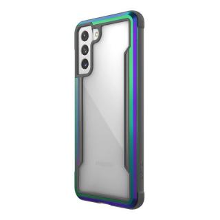 X-Doria Raptic Shield Etui aluminiowe na Samsung Galaxy S21+ PLUS (Antimicrobial protection) (Iridescent)