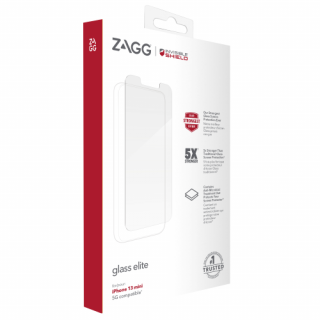 Zagg InvisibleShield Glass Elite szkło ochronne do iPhone 13 mini