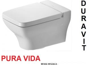 DURAVIT PURAVIDA  miska wisząca białą