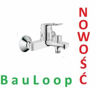 GROHE BauLoop jednouchwytowa bateria wannowa 23341 000  CHROM NOWOŚĆ