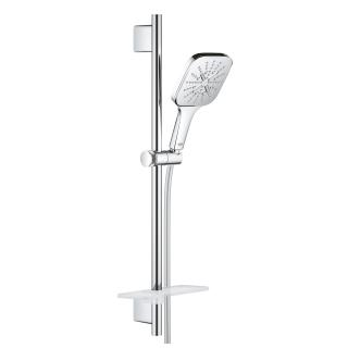 GROHE RAINSHOWER SMARTACTIVE 130 CUBE ZESTAW Z DRĄŻKIEM PRYSZNICOWYM, 3 STRUMIENIE