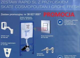 GROHE RAPID SL 5w1 SKATE COSMOPOLITAN CHROM 38827 stelaż do WC