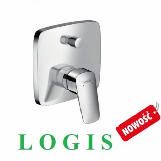 HANSGROHE LOGIS bateria wannowa podtynkowa ele/zew   CHROM NOWOŚĆ