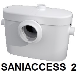 SFA ROZDRABNIACZ DO WC + UMYWALKI SANIACCESS 2