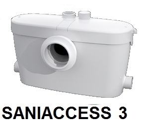 SFA SANIACCESS 3 ROZDRABNIACZ DO WC + 3 umywalka ,prysznic , bidet itp