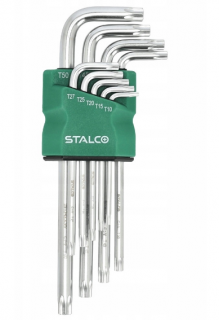 STALCO Klucze TORX zestaw imbusów długich S-46376